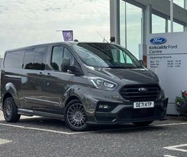 2022 FORD TRANSIT CUSTOM 320 2.0 ECOBLUE 185PS L2 D/CAB MSRT AUTO DOUBLE CAB DIESEL AUTOMATIC