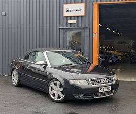 AUDI A4 CABRIOLET S4 4.2 CONVERTIBLE 2DR PETROL AUTOMATIC QUATTRO (302 G/KM, 344 BHP)