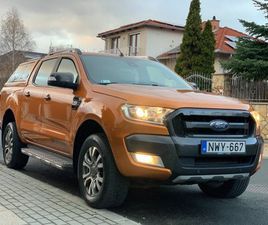 FORD RANGER 3.2 TDCI 4X4 WILD TRAK (AUTOMATA) EURO6 MAGYAROSZÁGI! EGY-TLAJ! GAR: KM! TECHNOLÓGIAI-CSOMAG!
