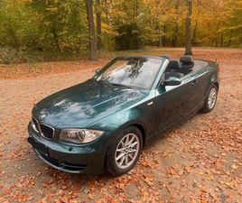 BMW SERIE 1 CABRIOLET 118 BMW 118I CABRIO -+TÜV+STEUERKETTE ERNEUERT