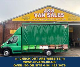 FIAT DUCATO 2018 68 FIAT DUCATO CURTAINSIDER L5 1 OWNER 130 BHP A/C £8995 + VAT VAN D