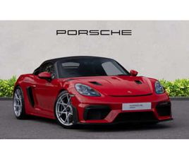 PORSCHE 718 BOXSTER SPYDER RS 4.0 RS 2DR PDK