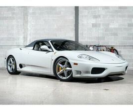 FERRARI 360 MODENA SPIDER USED 2003 FERRARI 360 SPIDER BIRMINGHAM MI 48009