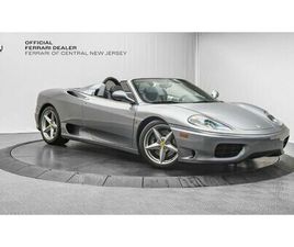FERRARI 360 MODENA SPIDER USED 2004 FERRARI 360 SPIDER EDISON NJ 08817