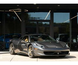 FERRARI 458 ITALIA USED 2010 FERRARI 458 ITALIA COUPE CHARLOTTE NC 28227