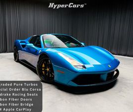 FERRARI 488 SPIDER USED 2016 FERRARI 488 SPIDER NEW ALBANY IN 47150