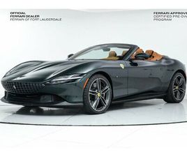 CERTIFIED 2025 FERRARI ROMA SPIDER FORT LAUDERDALE FL 33308