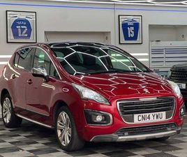 PEUGEOT 3008 2014 PEUGEOT 3008 1.6 HDI ALLURE EURO 5 5DR HATCHBACK DIESEL MANUAL