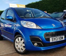 2013 PEUGEOT 107 1.0 ACTIVE 5D