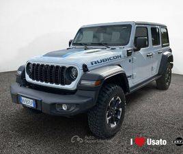 JEEP WRANGLER UNLIMITED WRANGLER UNLIMITED 2.0 PHEV ATX 4XE RUBICON