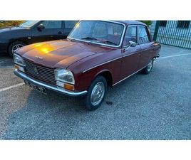 1970 PEUGEOT 304 ROUGE FONCÉ MANUEL, 4 VITESSES CONDUITE...