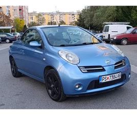 NISSAN MICRA 1.4 88KS C+C CABRIO REGISTRIRANA SERVISIRANA
