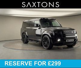 LAND ROVER DEFENDER P500 LAND ROVER DEFENDER 130 5.0 P500 V8 SUV 5DR PETROL AUTO 4WD EURO 6 (S/S) (500 PS) URBAN WIDETRACK CONVERSION SUV 2023, 18591 MILES, £103000 - 32942886 - EXCHANG