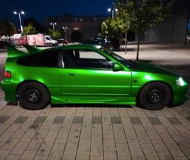HONDA CR-X HONDA CRX ED9 RESTAURIERT FÄCHERKRÜMMER SPORT RARITÄT