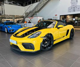 PORSCHE 718 BOXSTER SPYDER PORSCHE 718 BOXSTER SPYDER