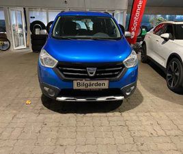 BRUGT DACIA LODGY STEPWAY 1,5 DCI 90 PRESTIGE 7PRS TIL SALG