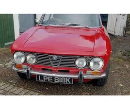 ALFA ROMEO GIULIA GT 1972 ALFA ROMEO 2000 ROUGE MANUEL, 5 VITESSES CONDUITE À...