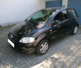 VOLKSWAGEN FOX VOLKSWAGEN FOX 1.2 REFRESH, SCHWARZ, GEPFLEGT AUS 2.HAND