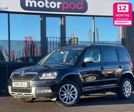 SKODA YETI OUTDOOR 2015 SKODA YETI 1.2 TSI SE OUTDOOR 5DR PETROL DSG EURO 5 (105 PS) HATCHBACK PETROL AUTOMATIC