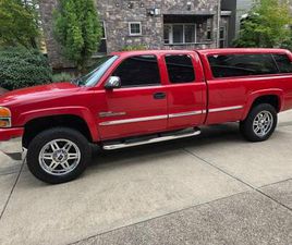 2001 GMC SIERRA 2500HD 4DR EXT CAB 4X4 8.1L WITH ALLISON TRANNY