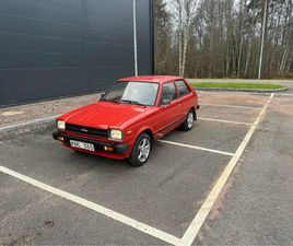 TOYOTA STARLET TOYOTA STARLET 3-DÖRRAR 1.2