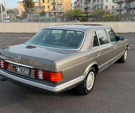 MERCEDES CLASSE S 500 SEL MERCEDES 5000 V8 TARGA NERA