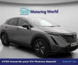 NISSAN ARIYA 63KWH ADVANCE SUV 5DR ELECTRIC AUTO 7.4KW CHARGER (217 PS) £750 TOWARDS YOUR FINANCE DEPO SUV 2022, 37018 MILES, £17300 - 32942841 - EXCHANGEANDMAR