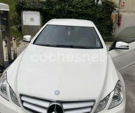 MERCEDES-BENZ CLASE E COUPE E 220 CDI BLUE EFFICIENCY AVANTG.