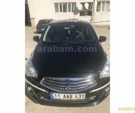 SAHIBINDEN MITSUBISHI ATTRAGE 1.2 INTENSE 2014 MODEL ÇANAKKALE 76.000 KM SIYAH - 34207399 | ARABAM.COM