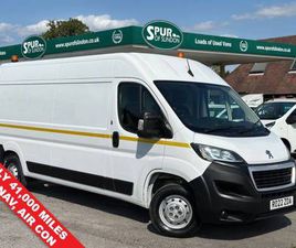 2022 PEUGEOT BOXER 2.2 BLUEHDI 335 PROFESSIONAL PANEL VAN 5DR DIESEL MANUAL L3 H2 EURO 6 (START/STOP) PA...