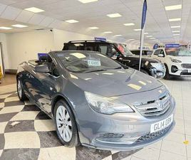 VAUXHALL CASCADA 2014 VAUXHALL CASCADA 1.4T SE 2DR CONVERTIBLE PETROL MANUAL