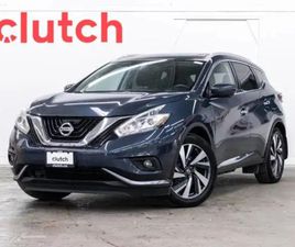 2018 NISSAN MURANO PLATINUM W/ APPLE CARPLAY & ANDROID AUTO, PAN