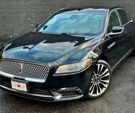 LINCOLN CONTINENTAL USED 2018 LINCOLN CONTINENTAL SELECT AWD 4DR SEDAN