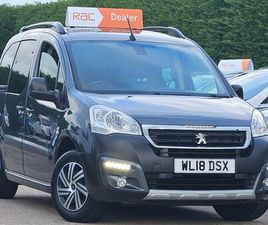 PEUGEOT PARTNER TEPEE 2018 PEUGEOT PARTNER 1.6 BLUEHDI TEPEE OUTDOOR (100BHP) ETG