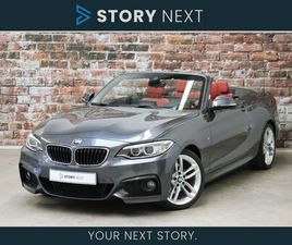 BMW SERIE 2 CABRIO 220 BMW 2-SERIE CABRIO - 220I HIGH EXECUTIVE M SPORT PAKKET AUTOMAAT / NAVIGATIE PROFESSIONAL / ACHTERUITRIJCAMERA