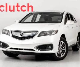 2017 ACURA RDX ELITE AWD W/ HEATED SEATS, BLUETOOTH, REAR VIEW C
