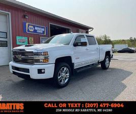 CHEVROLET SILVERADO 2500HD CREW CAB WOW! A 2017 CHEVROLET SILVERADO 2500HD WITH 83,242 MILES-MAINE