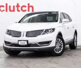LINCOLN MKX 2018 LINCOLN MKX SELECT AWD W/ APPLE CARPLAY, NAV, PANORAMIC MOO