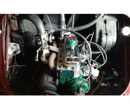 1961 RENAULT 4CV DECOUVRABLE ROUGE FONCÉ MANUEL, 3 VITESS...