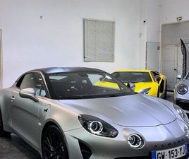 ALPINE A110 A110 S ALPINE A110 S ENSTONE EDITION 1.8T 300 - 1 ÈRE MAIN FRANÇAISE - ARGENT MERCURE - SIÈGES SABELT - CARBONE - FOCAL