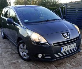PEUGEOT 5008 LPG 7OSOBOWY PANORAMA WOLA LUŻAŃSKA - SPRZEDAJEMY.PL