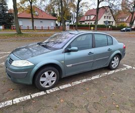 RENAULT MEGANE SEDAN RENAULT MEGANE 2 SEDAN 16V 1.6 BENZYNA SZCZECINEK • OLX.PL