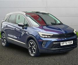 VAUXHALL CROSSLAND X 2022 VAUXHALL CROSSLAND 1.2 ULTIMATE (130PS) AUTO