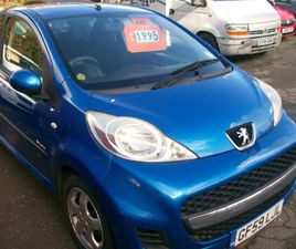PEUGEOT 107 PEUGEOT 107 VERVE HATCHBACK 2009, 99000 MILES, £1995 - 32945418 - EXCHANGEANDMART.CO.UK
