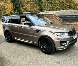 LAND ROVER RANGE ROVER SPORT SDV6 LAND ROVER RANGE ROVER SPORT 3.0 SD V6 AUTOBIOGRAPHY DYNAMIC