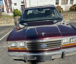 1989 FORD CROWN VICTORIA LX SEDAN