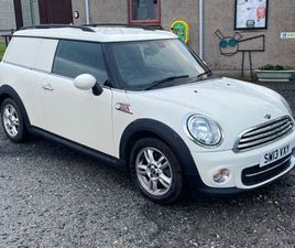 MINI, CLUBVAN, CAR DERIVED VAN, 2013, MANUAL, 1598 (CC)