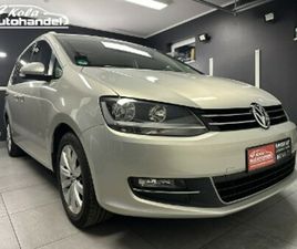 VOLKSWAGEN SHARAN II VW SHARAN 2.0 TDI DSG NAVI KAMERA TEMPOMAT PANORAMA REJ PL GWARANCJA