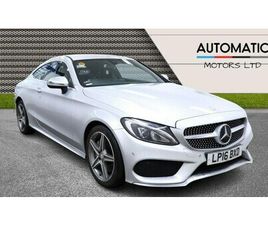 MERCEDES C-CLASS COUPE C 250 2016 (16) - 2.1 C250D AMG LINE COUPE 2DR DIESEL G-TRONIC+ EURO 6 (START/STOP) (204 PS)
