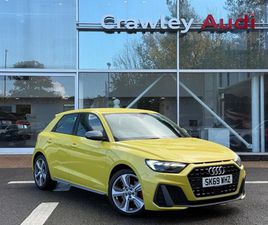 AUDI A1 SPORTBACK 2019 (69) - 2.0 TFSI 40 S LINE COMPETITION SPORTBACK 5DR PETROL S TRONIC EURO 6 (START/STOP) (